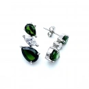 Damla Green Diamond Küpe