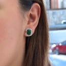 Deep Green Markiz Di Küpe