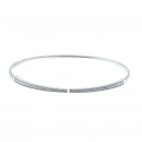 Degrade Taşlı Ayrık Dokuma Tasma