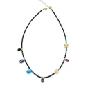 Doğaltaş Detaylı Hematid Kolye