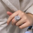 Double U Baget Yüzük