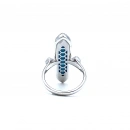 DW Firuze Oval Trio Yüzük