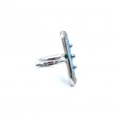 DW Firuze Oval Trio Yüzük