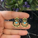 DW Mineli Firuze Tasarım Küpe