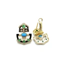 DW Mineli Firuze Tasarım Küpe