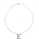 E Bagetli Harf Kolye