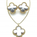 Elegant Seri 9 Yonca Bicolour Set