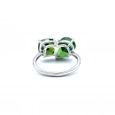 Emerald Damla Kare Yüzük