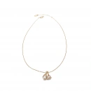 Felicity Oval Tria Charm Kolye