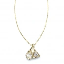 Felicity Oval Tria Charm Kolye