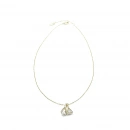 Felicity Oval Tria Charm Kolye