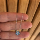 Firuze Çiçek Kolye