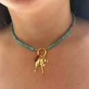 Firuze Multi Sea Charm Kolye