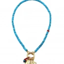 Firuze Multi Sea Charm Kolye