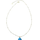 Firuze Tria Plaka Kolye