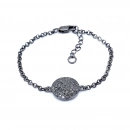 Ham Elmas Daire Zincir Bileklik