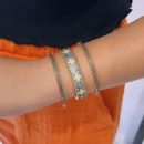 Ham Elmas Hoop Bilezik