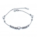 Heart Trio Dot Bileklik