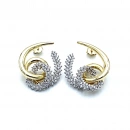 Helezon Taşlı Küpe