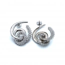 Helezon Taşlı Küpe