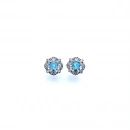 HW Paraiba Pervane Çiçek Küpe