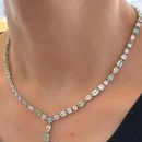 Icecut Paraiba Y Gerdanlık Kolye