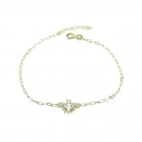 İnci Detaylı Arı Zincir Bileklik