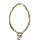 İnci ve Taş Detaylı JD Zincir Kolye