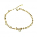 Kalp Sallantılı Dorika Zincir Bileklik