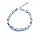 Kare Radiant Taş Suyolu Bileklik