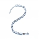 Kare Radiant Taş Suyolu Bileklik