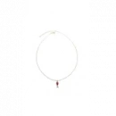 Kırmızı Mineli Balık Kolye