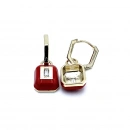 Kırmızı Mineli Niko Küpe