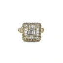 L Kare Baget Yüzük