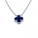 Lapis Yonca Zincir Kolye