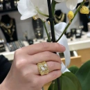 Line Damla Taş Yüzük