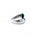 Malahit Duo Rain Yüzük