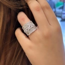 Markiz Çiçek 2 Baget Yol Yüzük