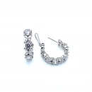 Markiz Çiçek Halka Küpe