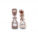 Markiz Detaylı Baget Sallantılı Küpe