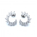 Markiz Virgül Medium Küpe