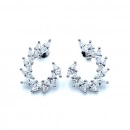 Markiz Virgül Small Küpe