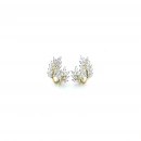 Markiz Yaprak Duo Küpe