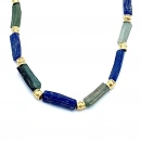 Mavi Yeşil Doğaltaş Kolye