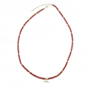 Mercan Dorilka Detaylı Kolye