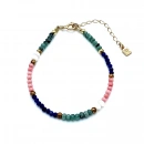 Mercan Zümrüt Lapis Bileklik