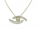 Messi Taşlı Göz Kolye