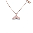 Mineli Balık Kuyruğu Kolye