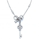 Mini Anahtar Tify Halka Kolye