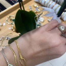 Mini Mini Kalp Zincir Bileklik